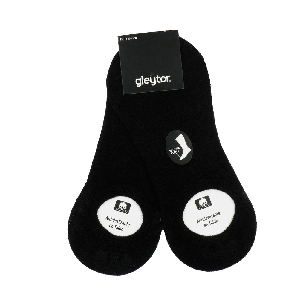 PAQUETE 2 PARES: PROTECTOPIE LISO ALGODÓN