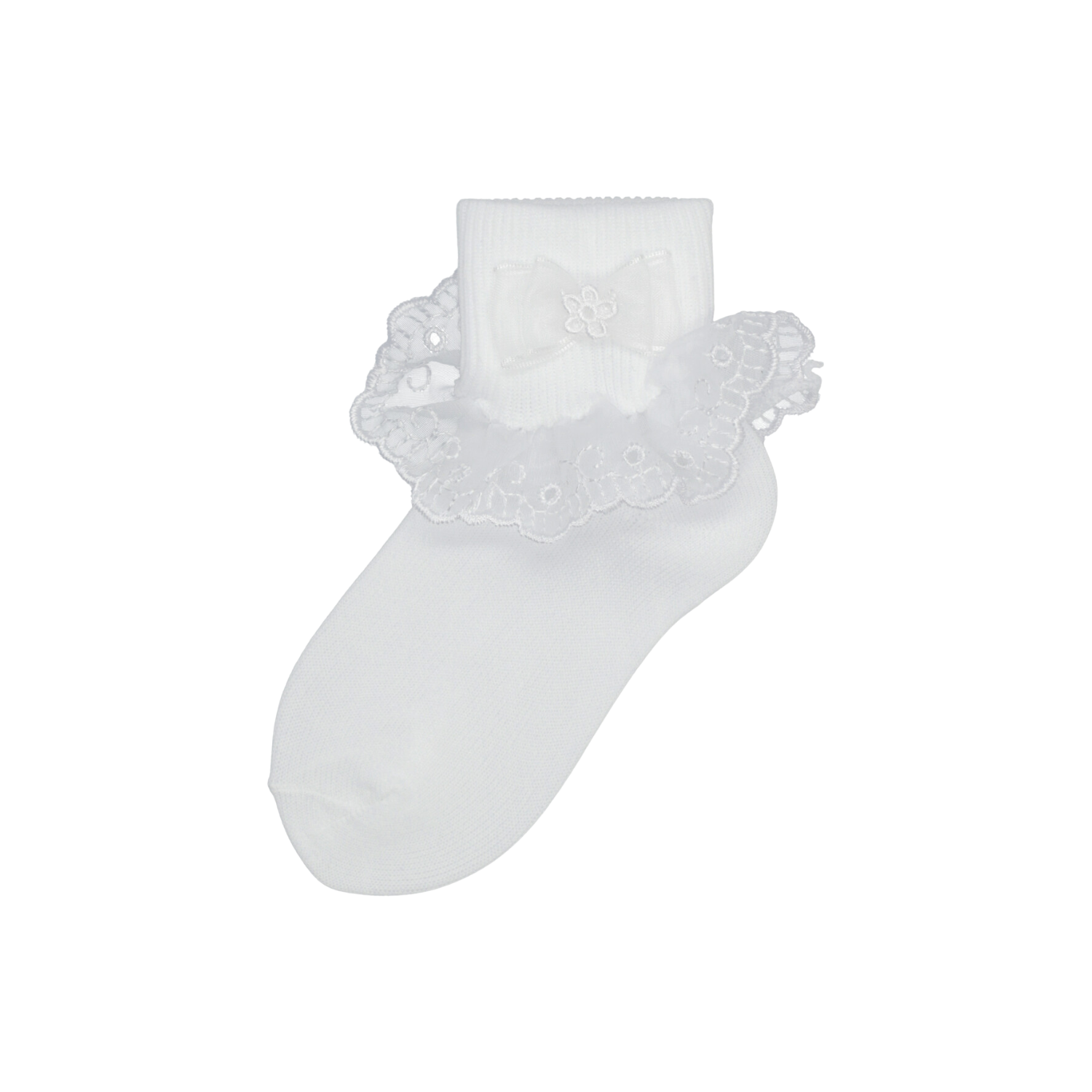 TOBILLERA CON MOÑO Y ORGANZA