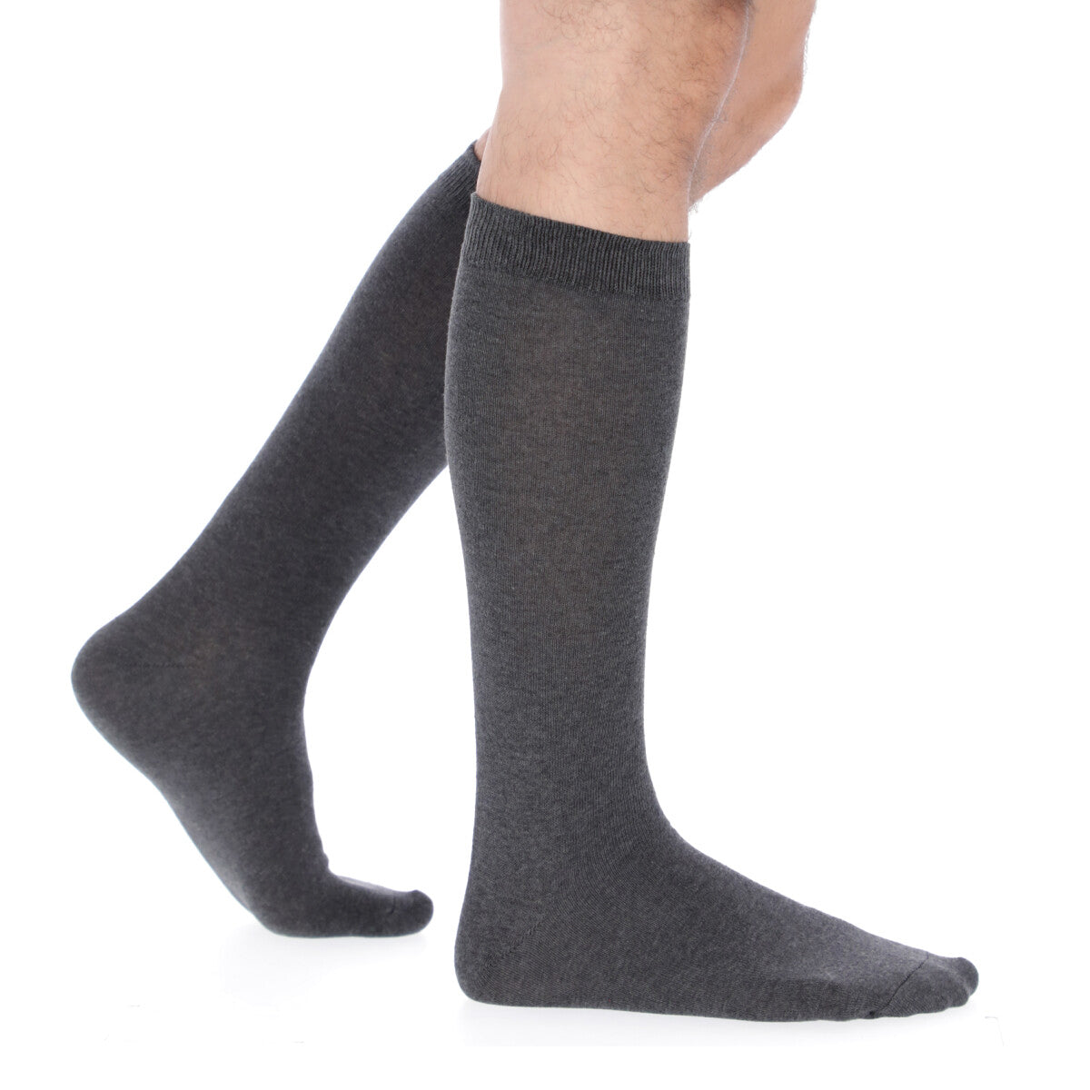 CALCETÍN LISO ALGODÓN LARGO