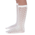 CALCETA ESCOLAR CALADA DE CORAZONES