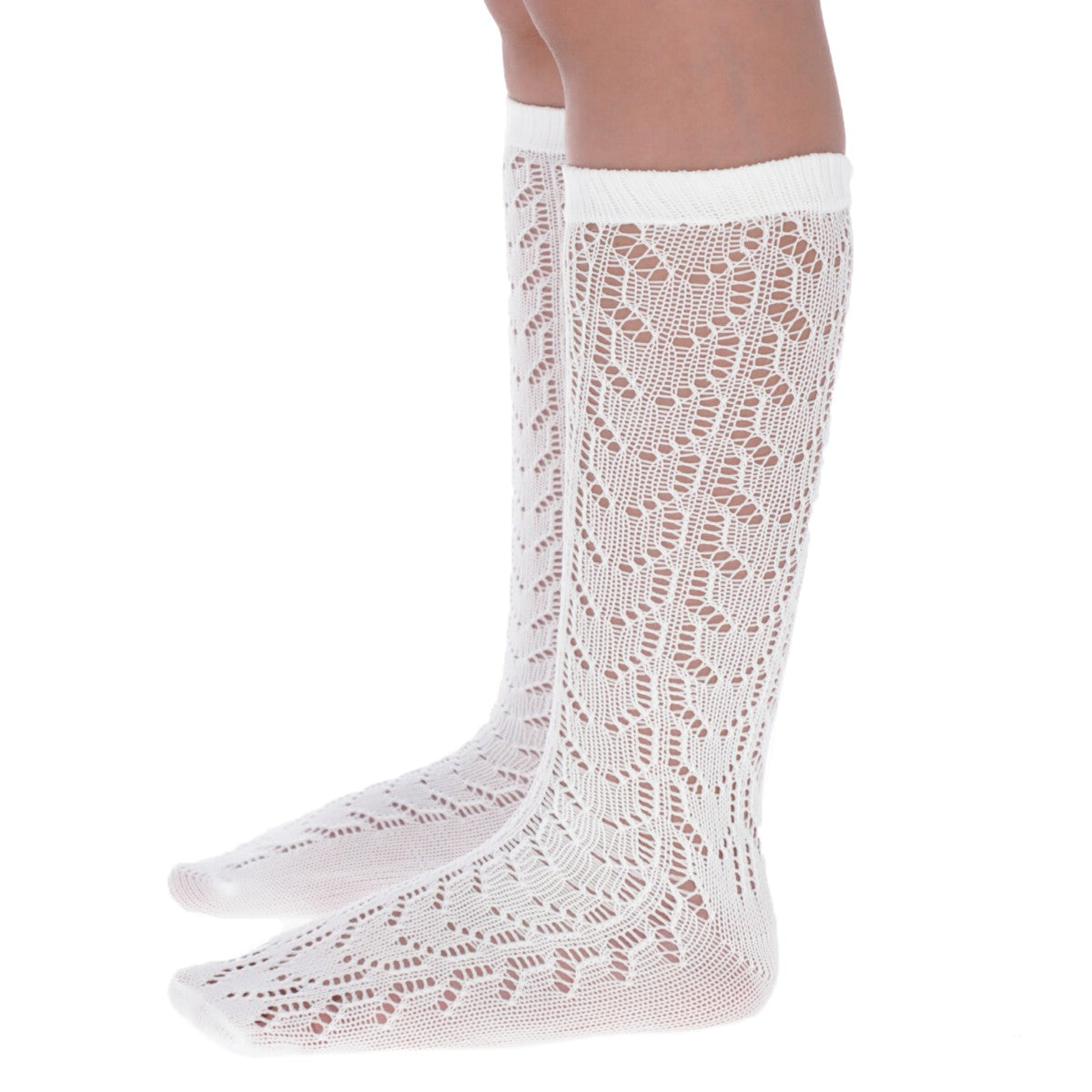 CALCETA ESCOLAR CALADA DE CORAZONES