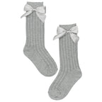 CALCETA ALGODÓN CON MOÑO