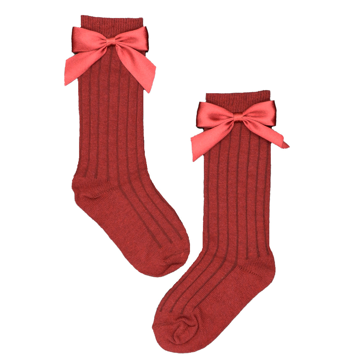 CALCETA ALGODÓN CON MOÑO