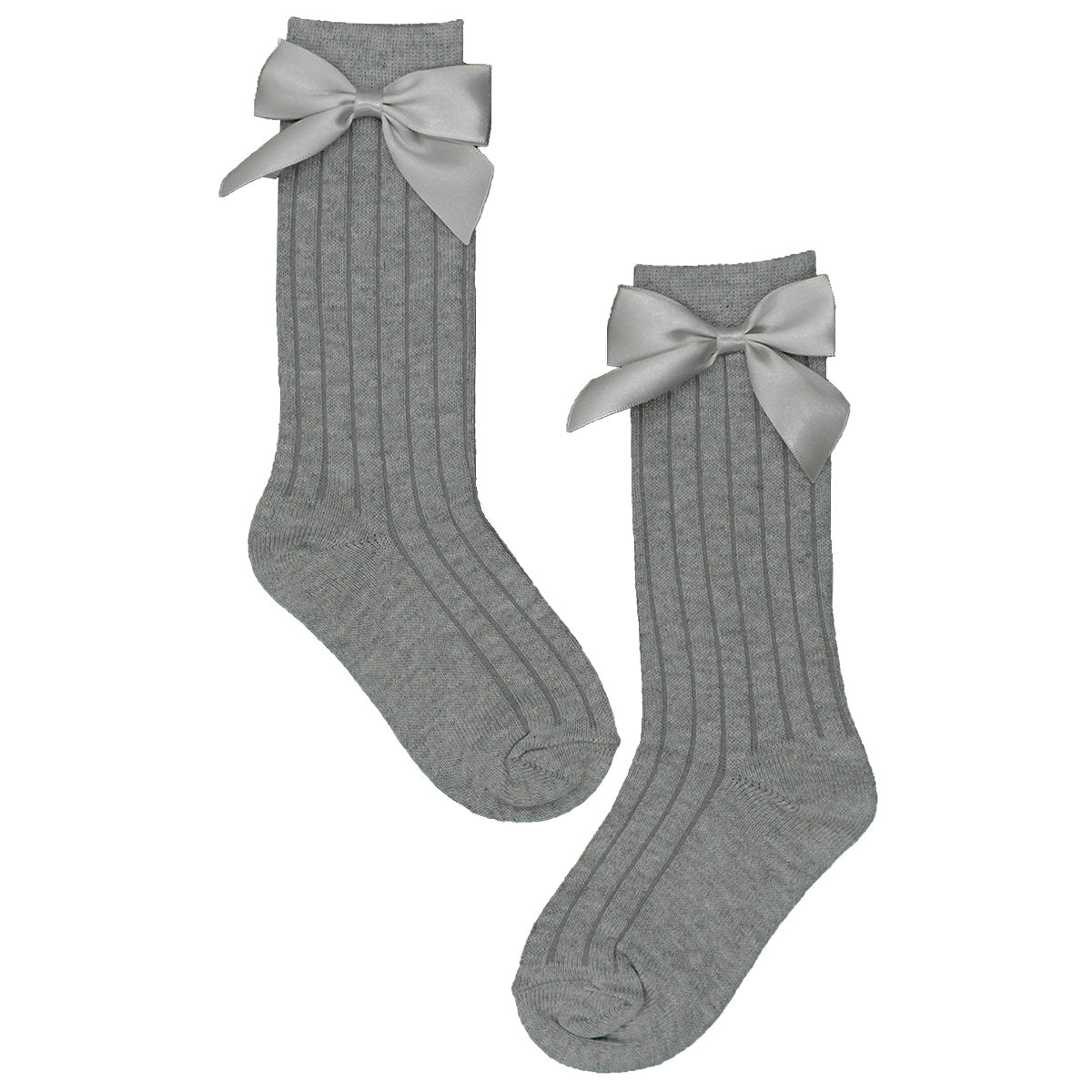 CALCETA ALGODÓN CON MOÑO