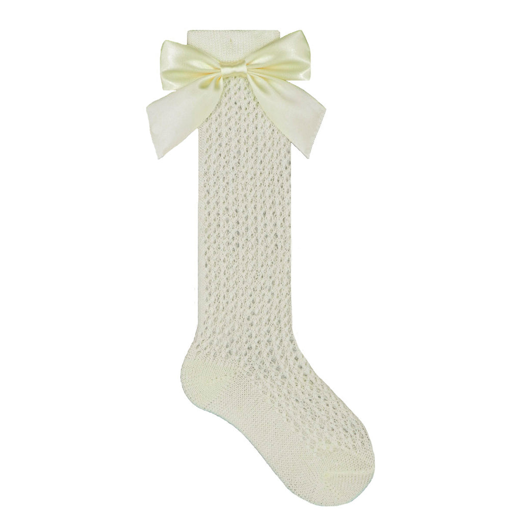 CALCETA CALADA CON MOÑO