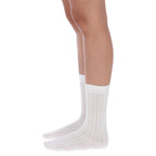 CALCETÍN ESCOLAR ALGODÓN ACANALADO