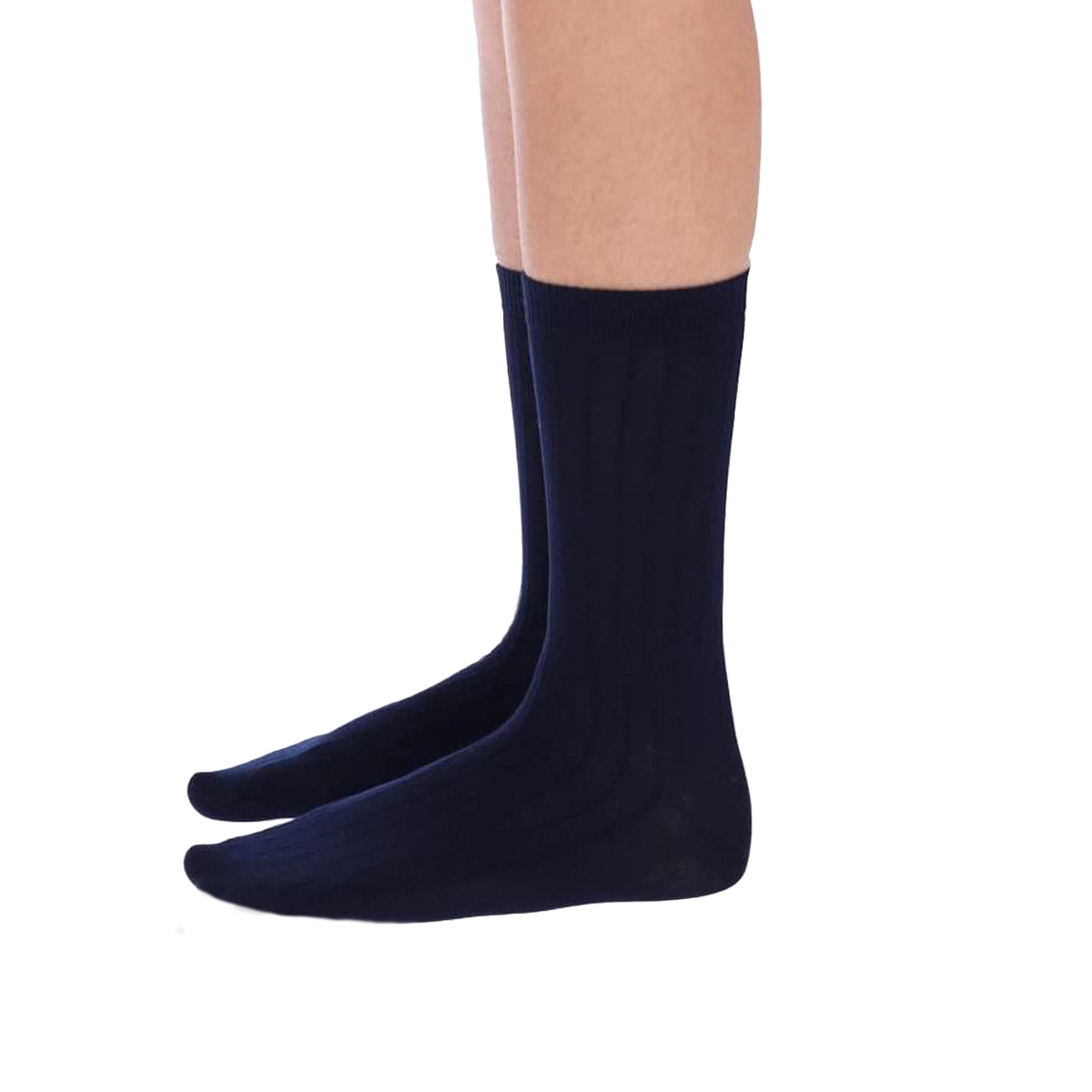 CALCETÍN ESCOLAR ALGODÓN LISO